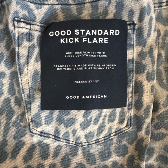 Good American Wild Patterned Jeans - Picture 3 of 4